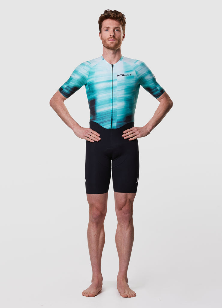 New GEO MATRIX Men's Tri Suit, available in TRI Suit Bundles