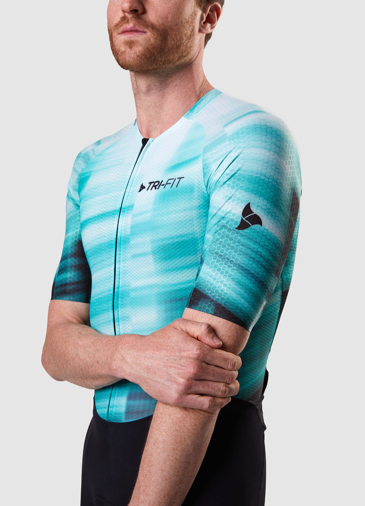 New GEO MATRIX Men's Tri Suit, available in TRI Suit Bundles