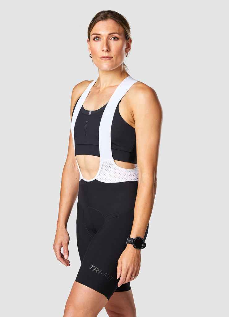 TRI-FIT SYKL PRO Women's Cycling Bib Shorts, available now as part of the TRI-FIT SYKL PRO EARTH Bundle