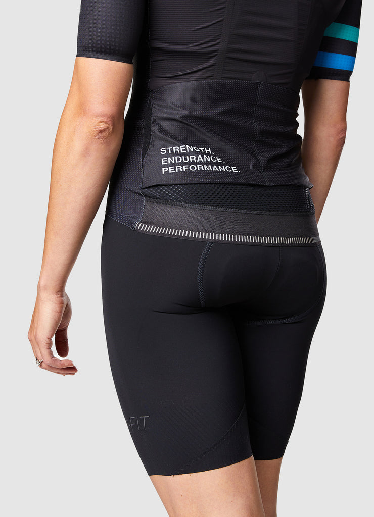 TRI-FIT SYKL PRO BLACK EDITION Short Sleeve Women's Cycling Jersey, available now