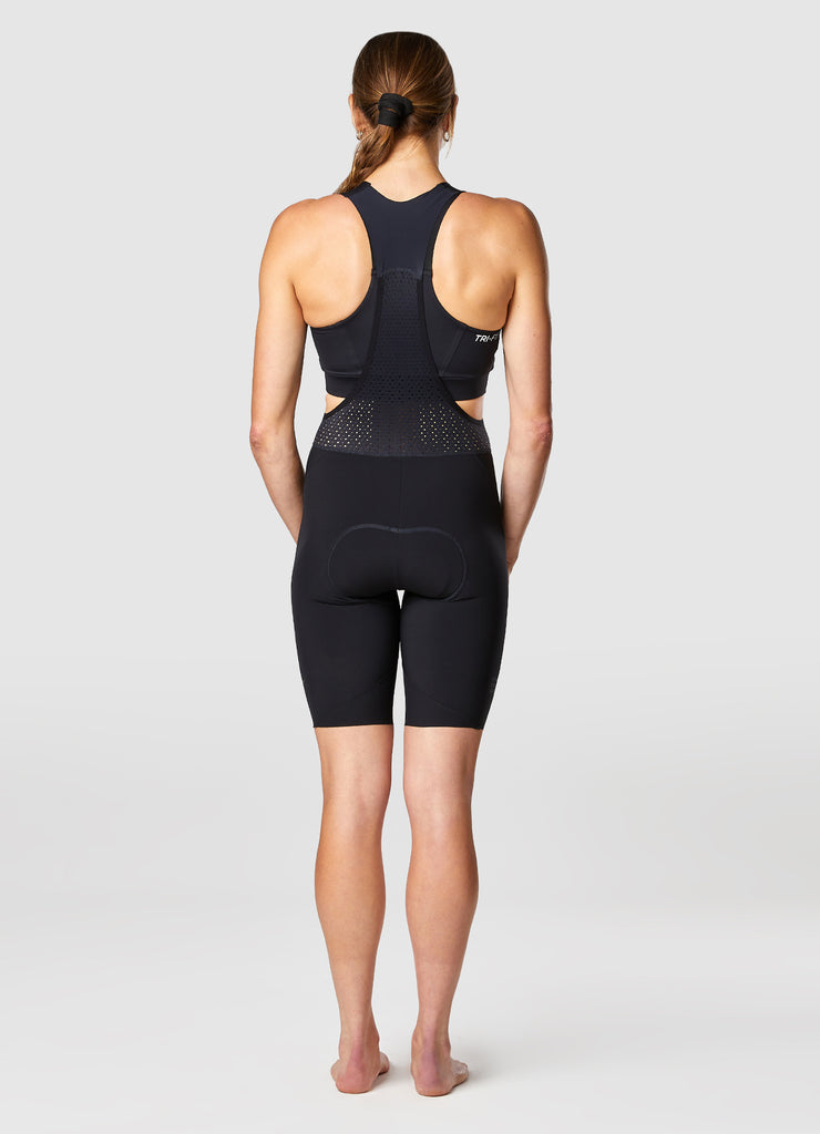 TRI-FIT SYKL PRO Women's Cycling Bib Shorts, available now as part of the TRI-FIT SYKL PRO BLACK EDITION Bundle