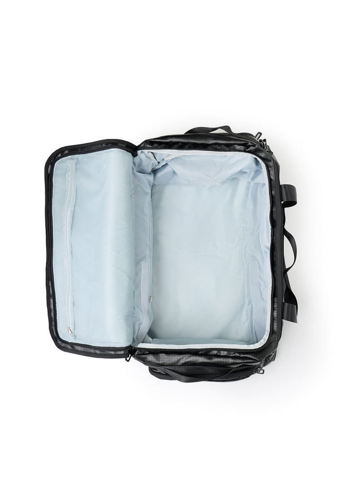Main internal compartment of the TRI-FIT 3T Bag shown completely empty