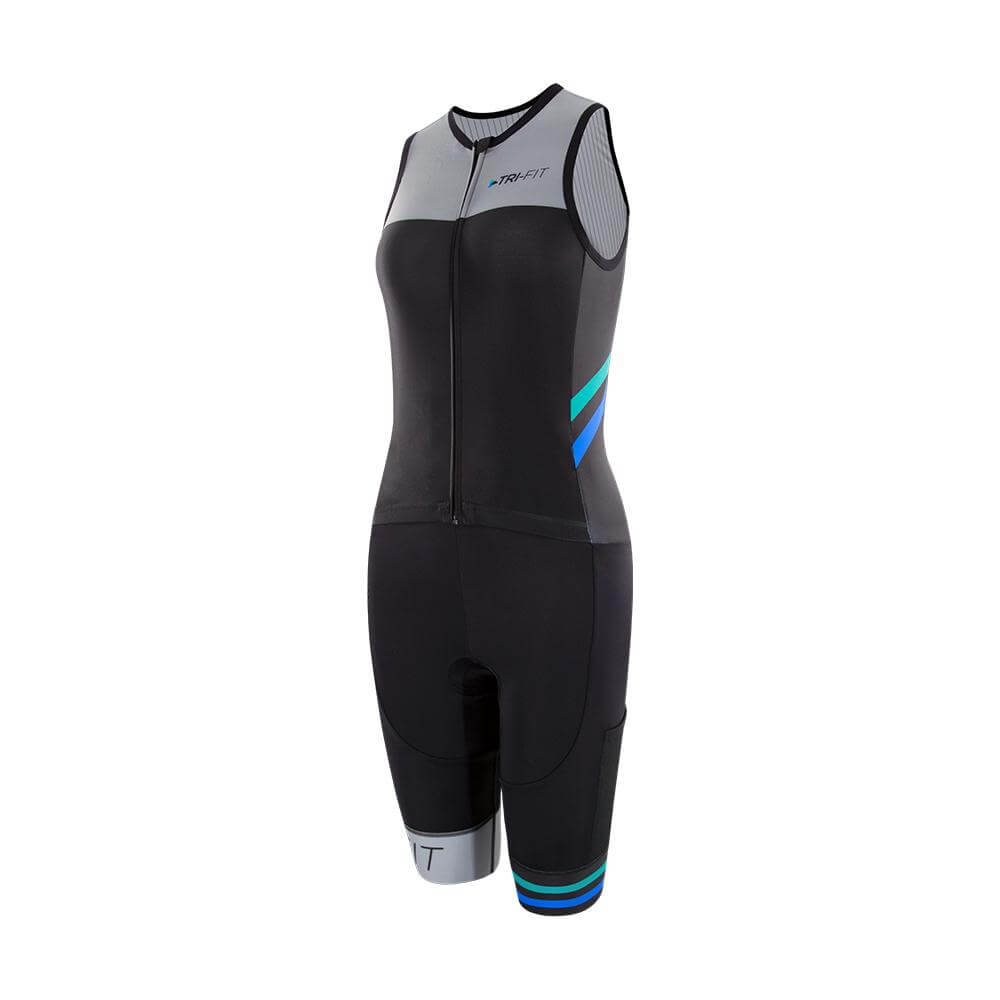 TRI-FIT EVO IRON Sleeveless women's Tri Suit, available online now